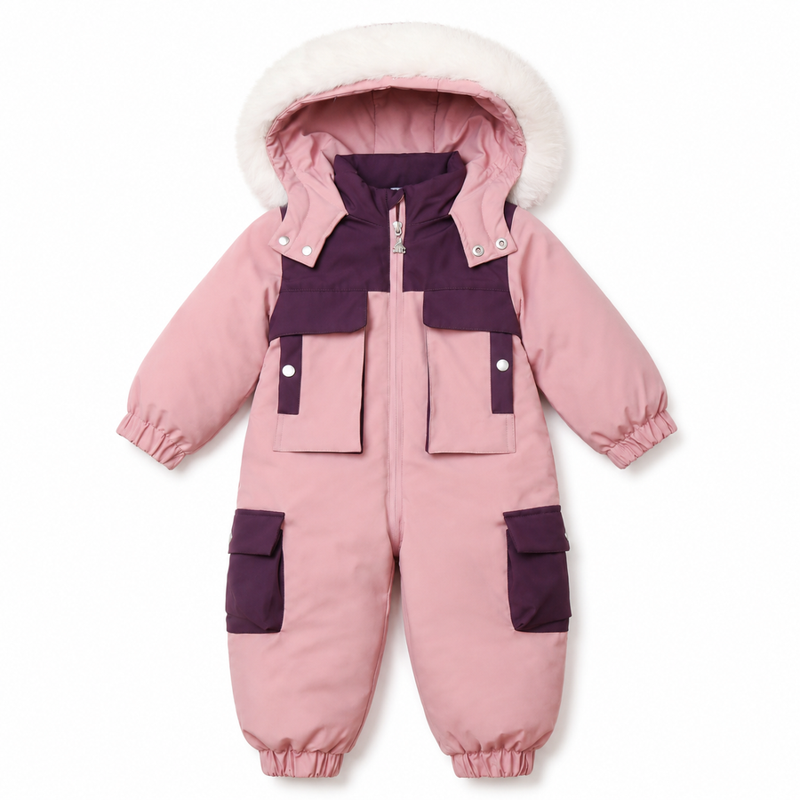 The Aurora Colourblock Snowsuit