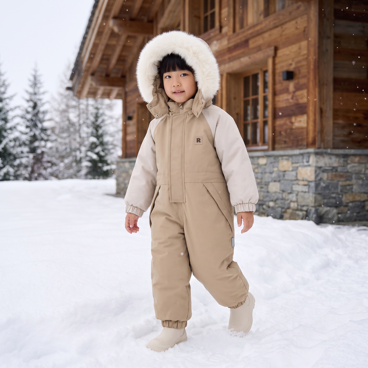 The Aspen Colourblock Snowsuit