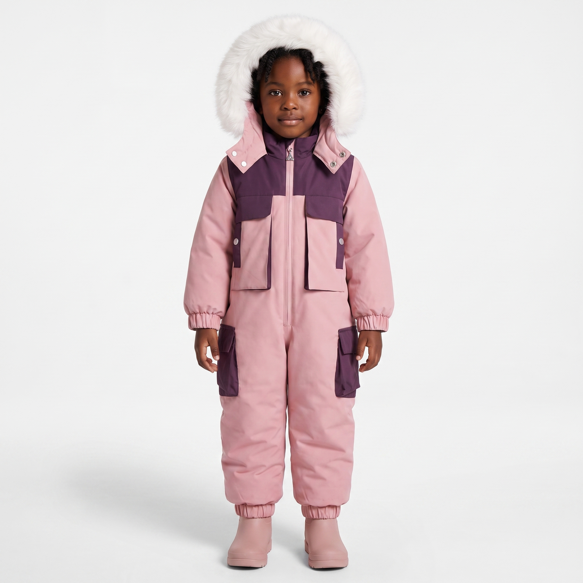 The Aurora Colourblock Snowsuit