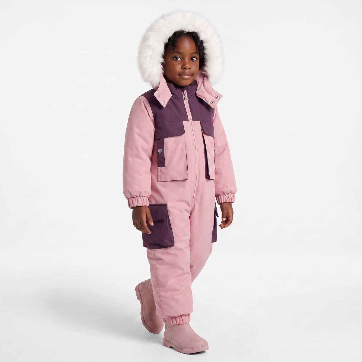 The Aurora Colourblock Snowsuit