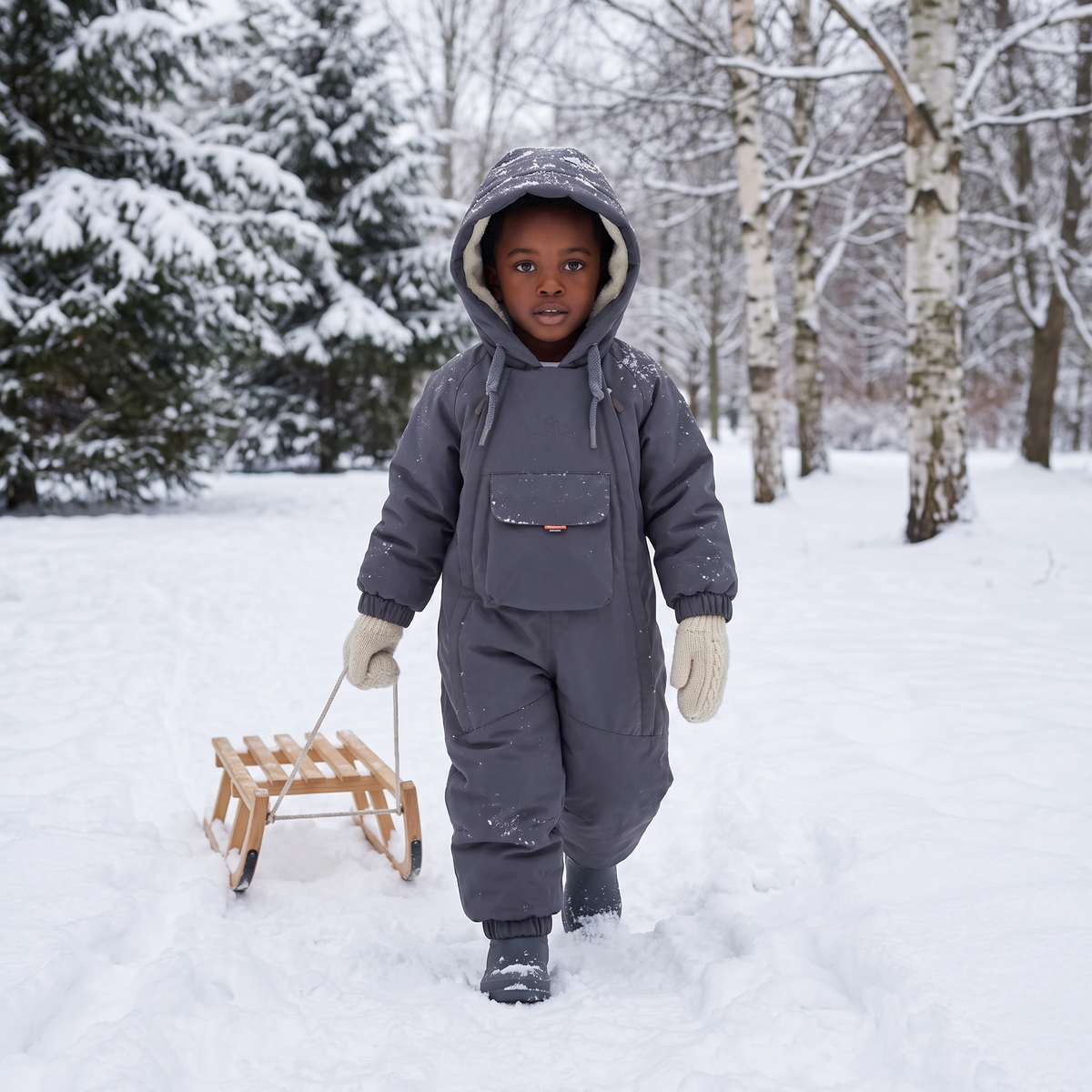 The Alpine Fleece-lined Snowsuit