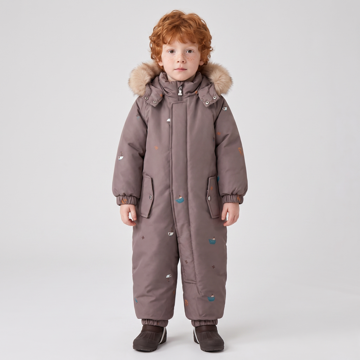 The Oslo Printed Winter Snowsuit