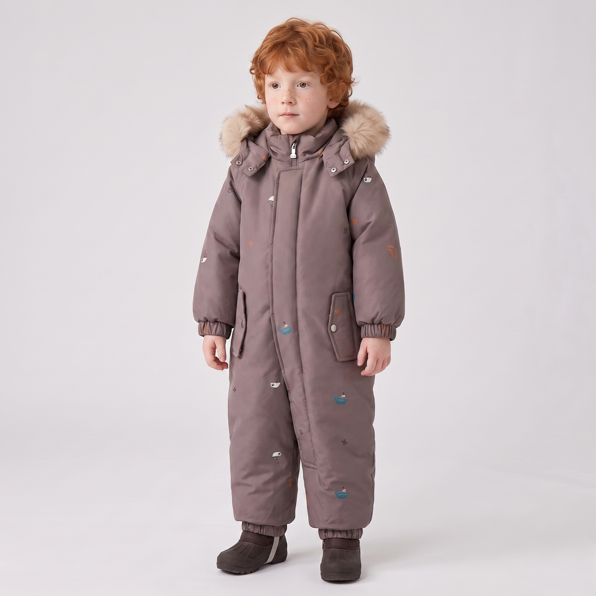 The Oslo Printed Winter Snowsuit
